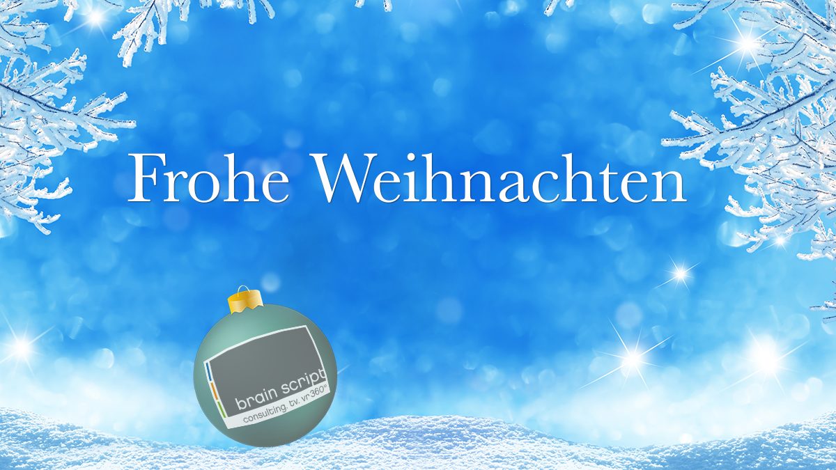 Weihnachtskarte brain script Weihnachtskarte brain script
