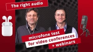 Online conference & webinar: How to find the right online tone! 7 microphones in the test