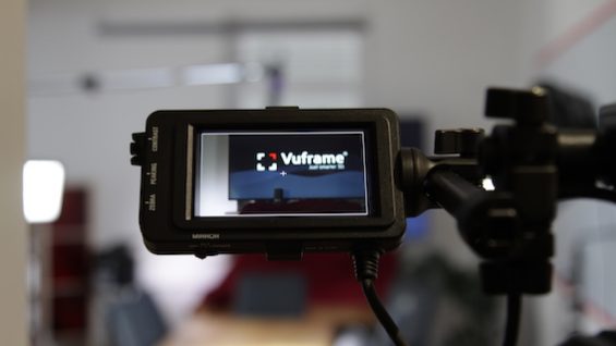 Behind the scenes bei unserem Dreh für Vuframe