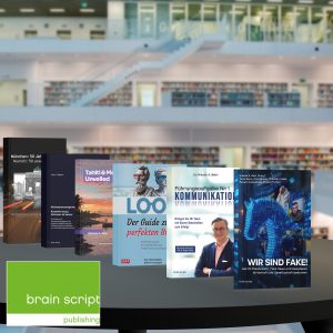 Der Verlag von brain script präsentiert all seine Bücher